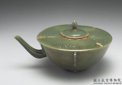 图片[2]-Jade lidded bowl with spout and handles, Central Asia to Eastern Europe-China Archive